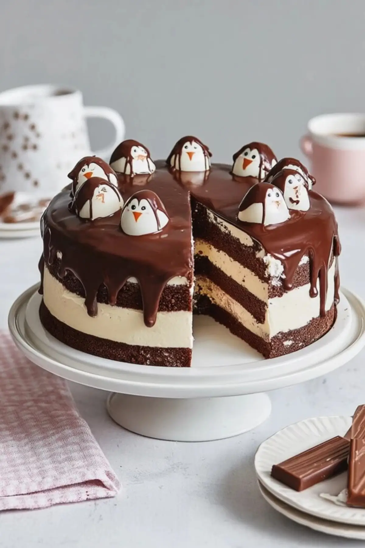 Kinder Pingui Torte – Genial einfach &amp; so lecker - Kochkomplizin