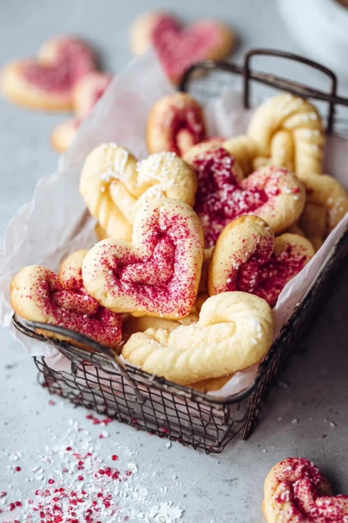 Spritzgebäck Herzen