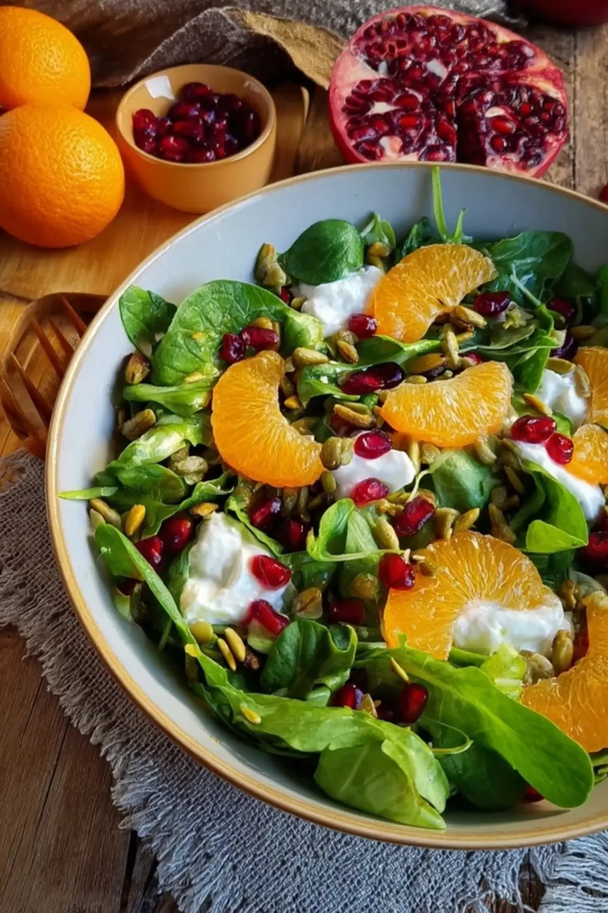 Wintersalat mit Orangen