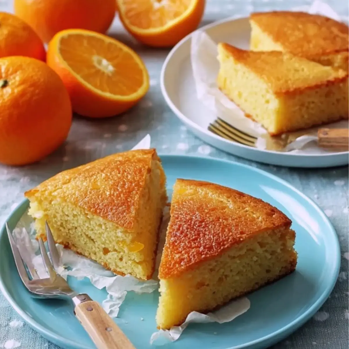 Saftiger Orangenkuchen vom Blech – Omas einfaches Rezept - Kochkomplizin