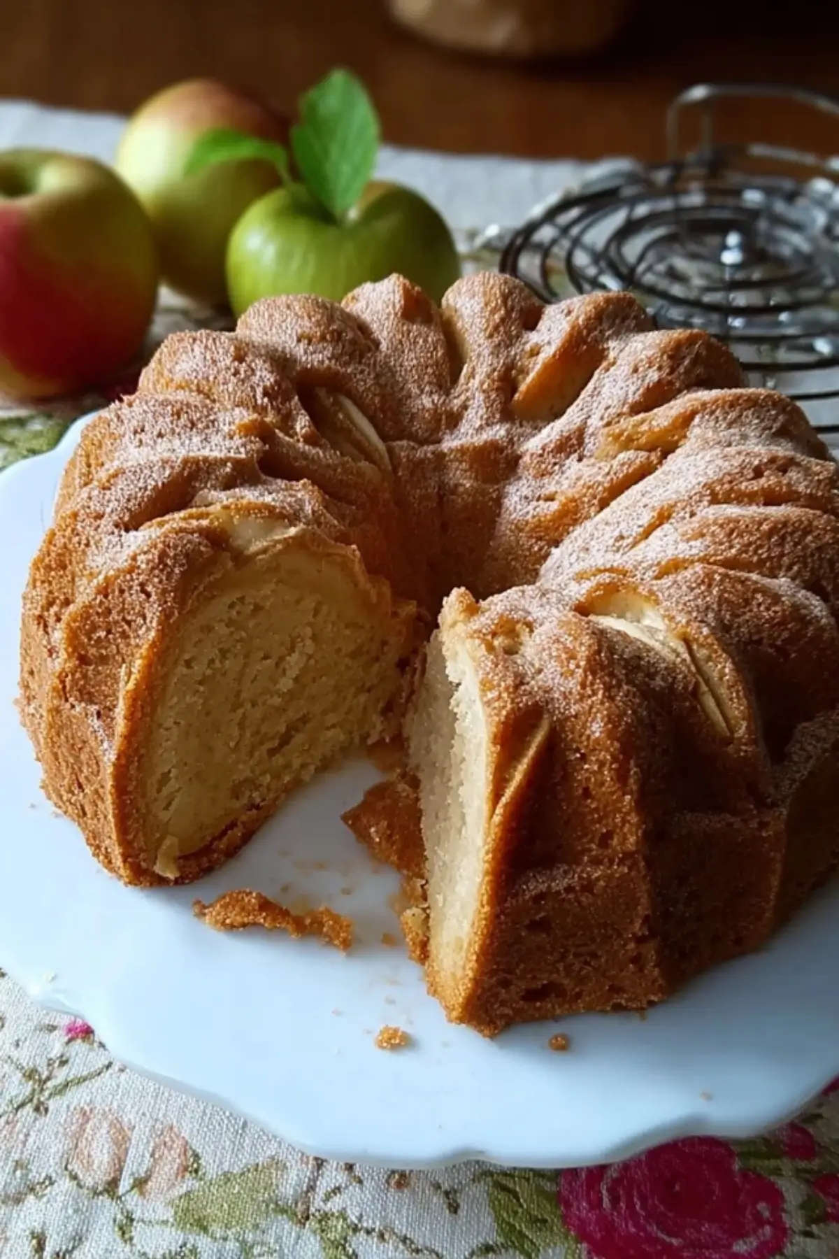 Apfelmus Rührkuchen