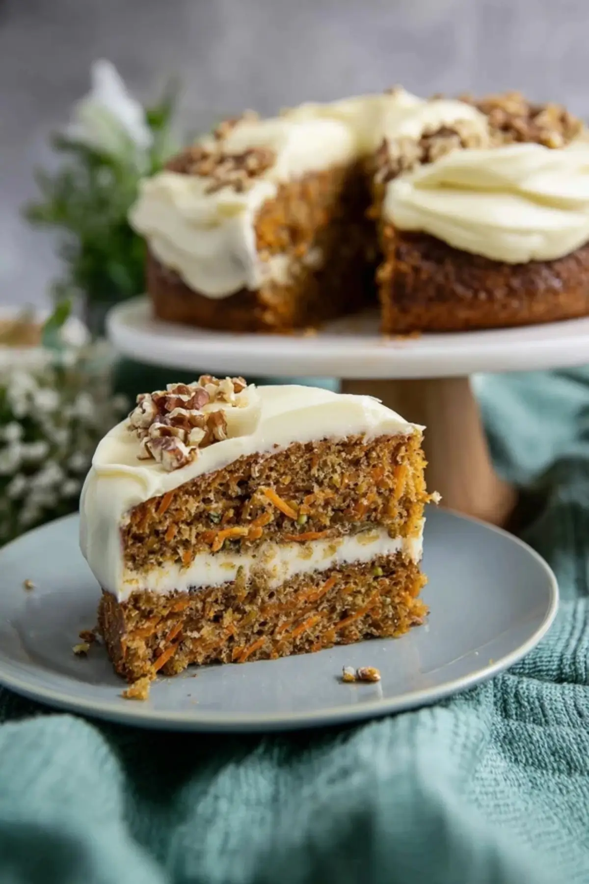Carrot Cake mit Frischkäsefrosting