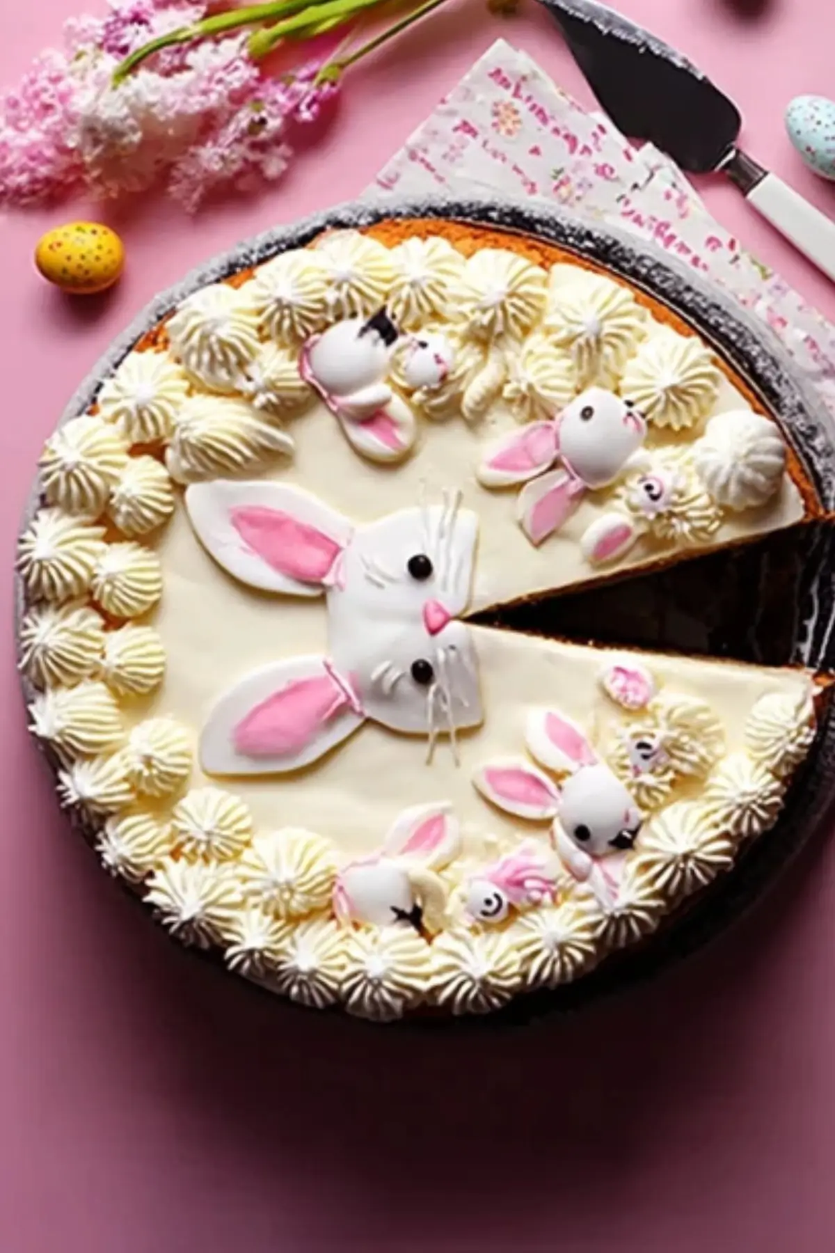 Easter bunny cake