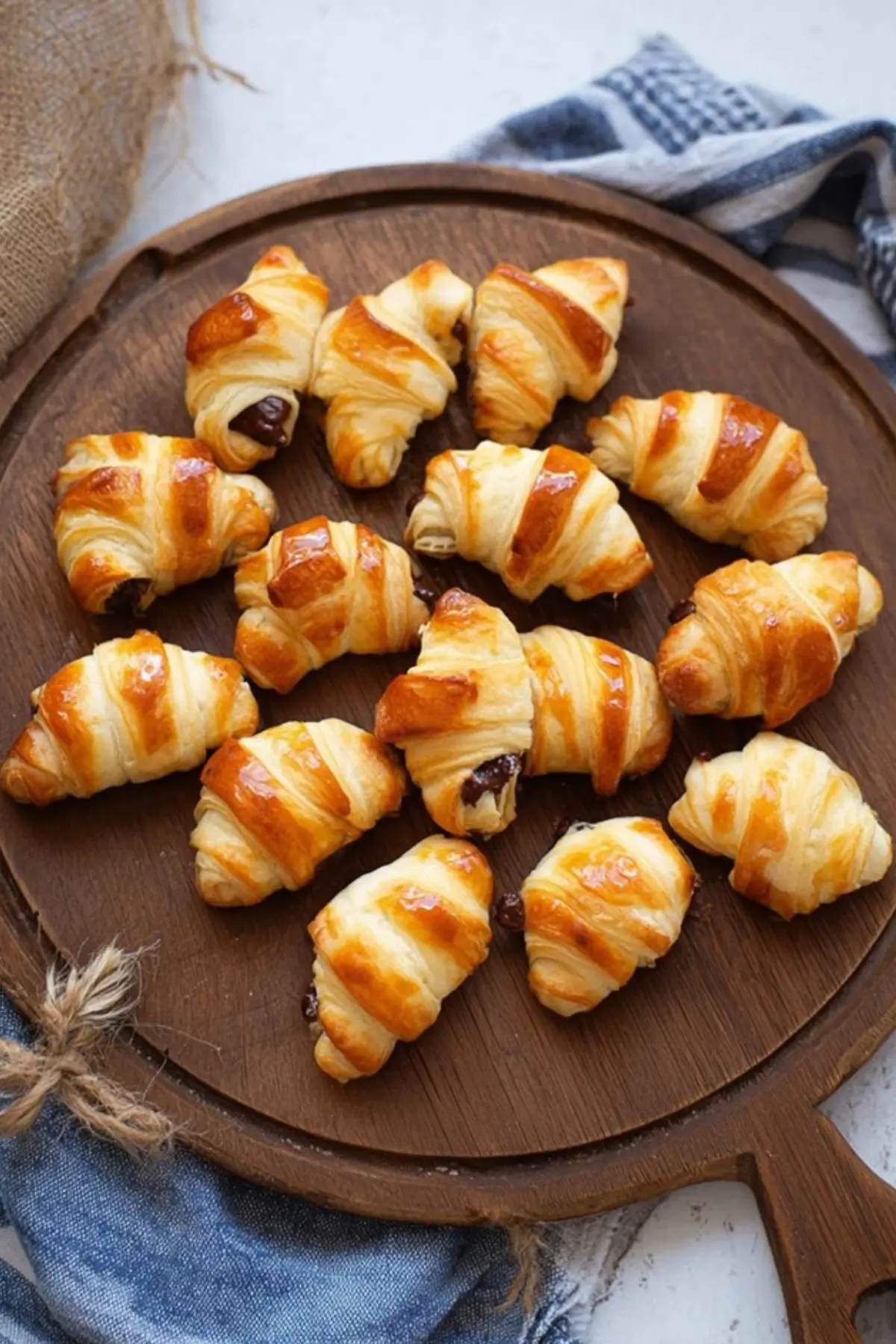 Gefüllte Mini Croissants