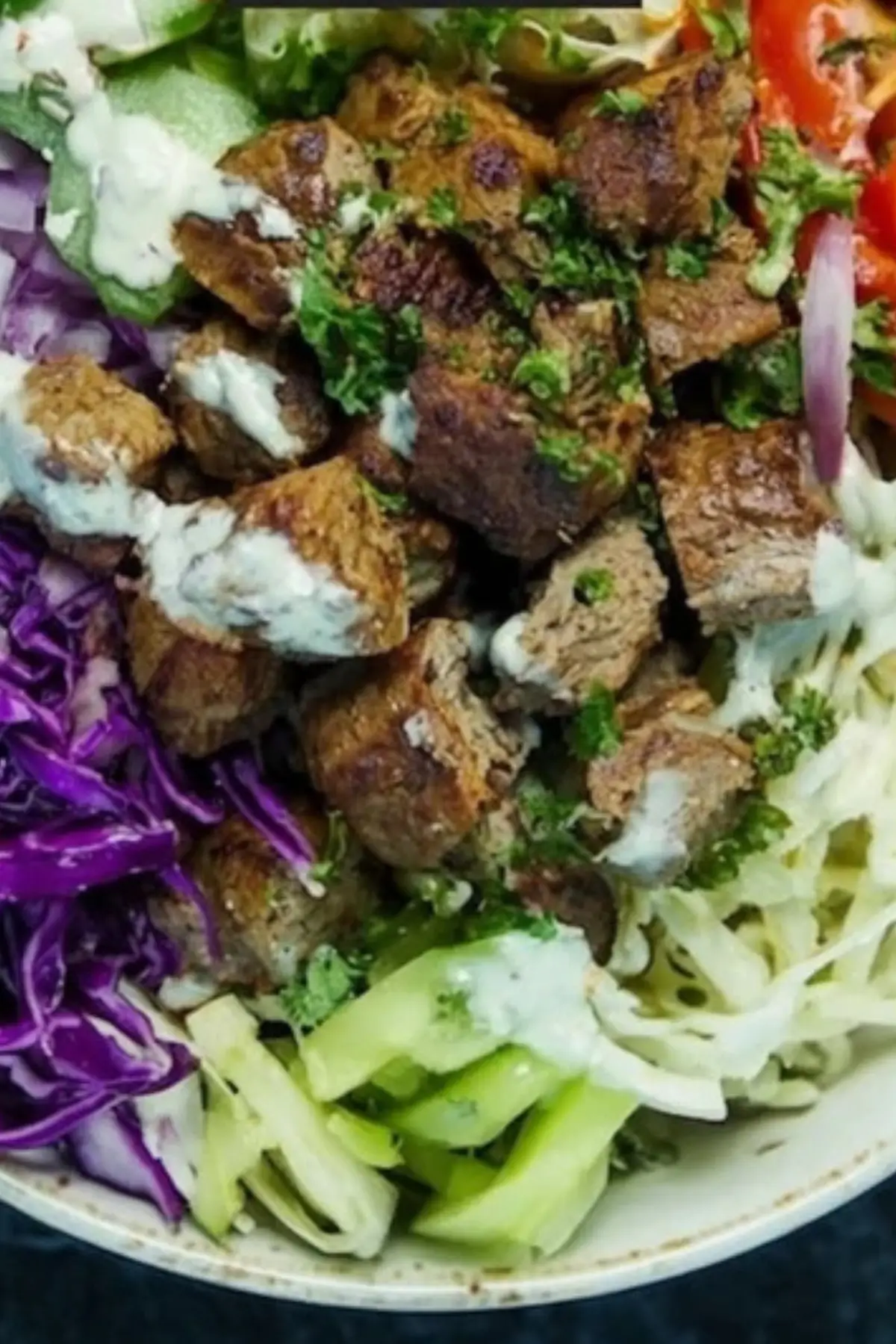 Gesunde Kebab Bowl