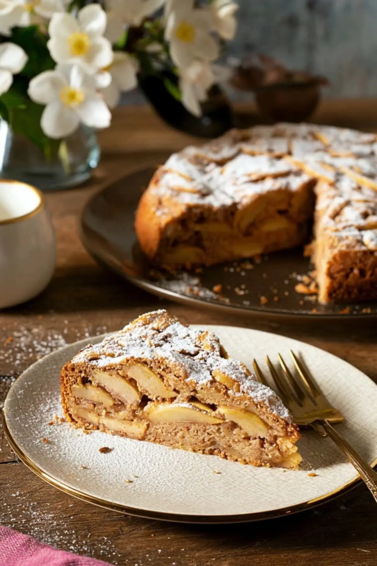 Gesunder Apfelkuchen