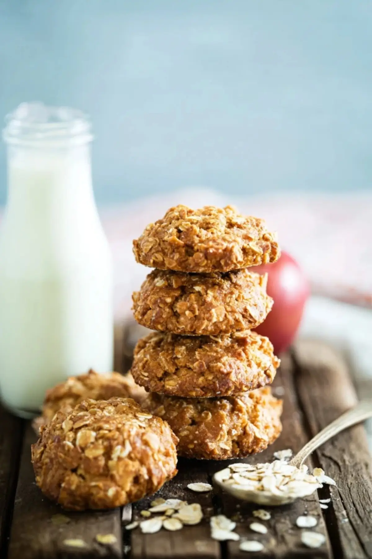 Haferflockenkekse mit Apfelmus