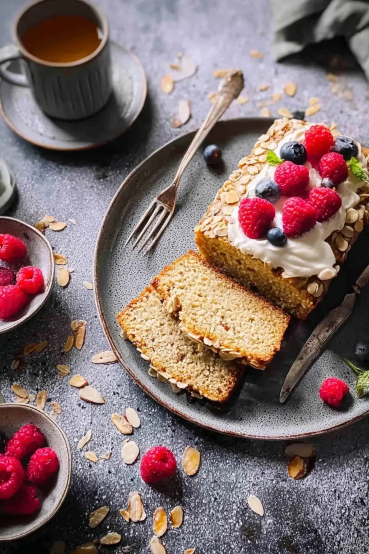Haferflockenkuchen ohne Zucker und Mehl
