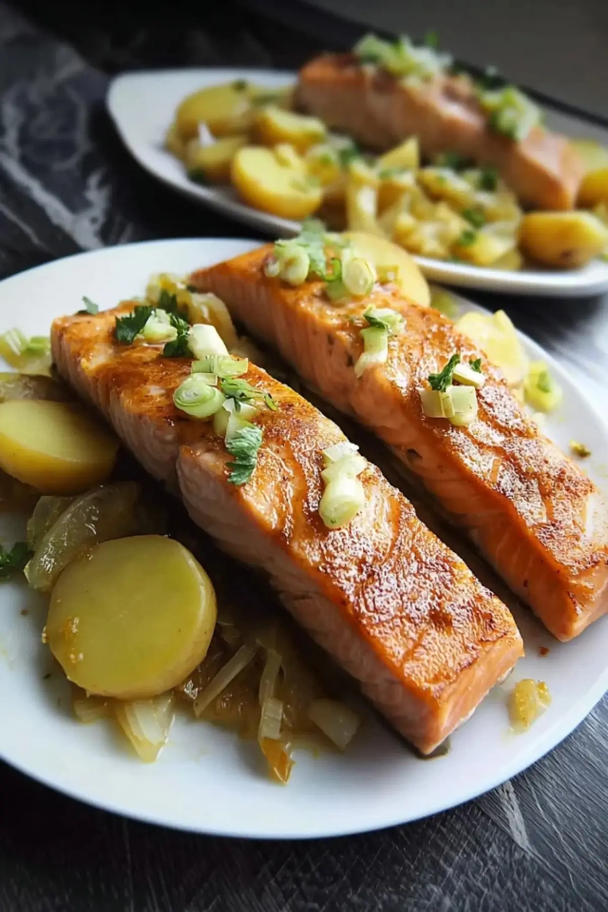 Lachs mit Honigkruste