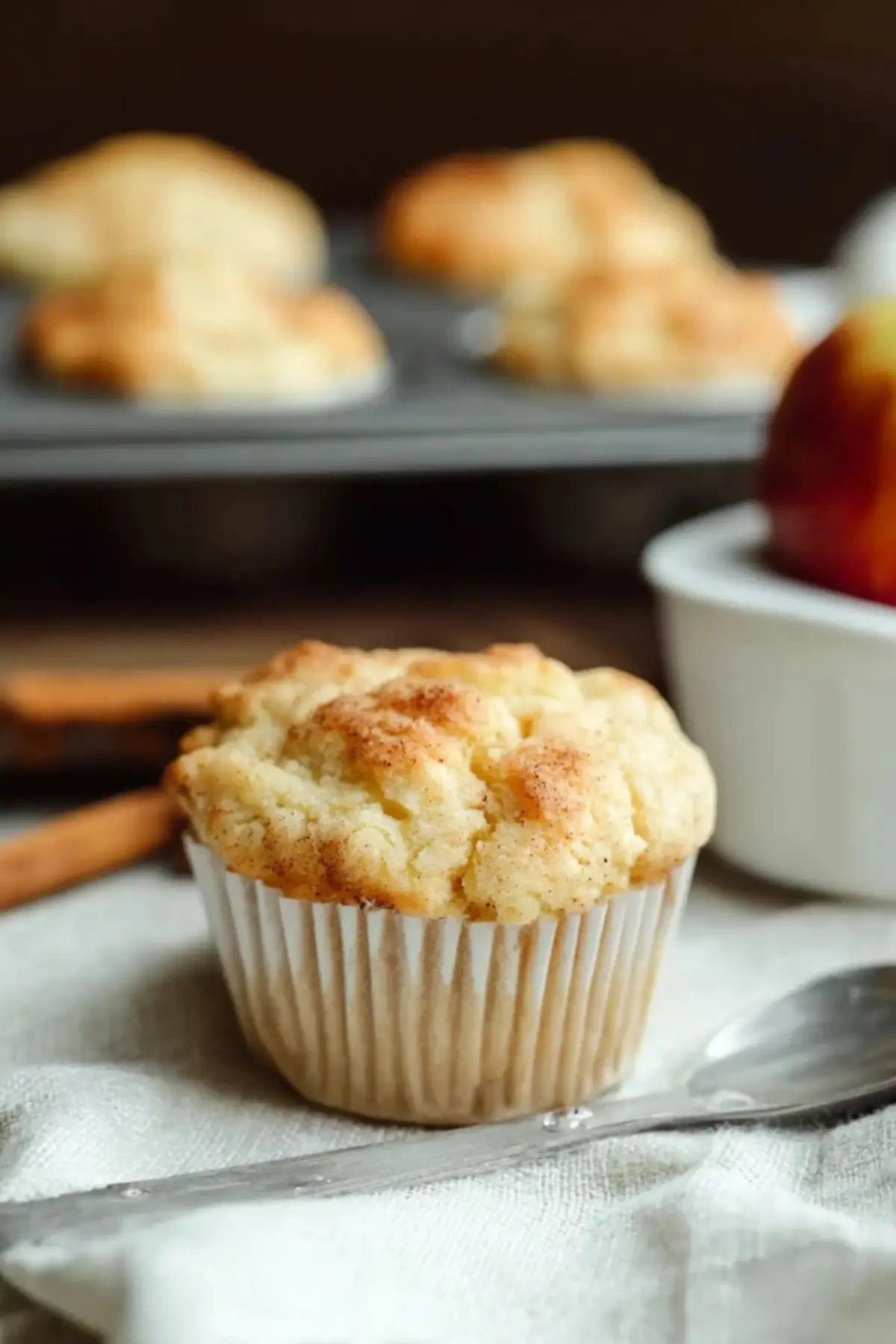 Muffins mit Apfelmus ohne Zucker