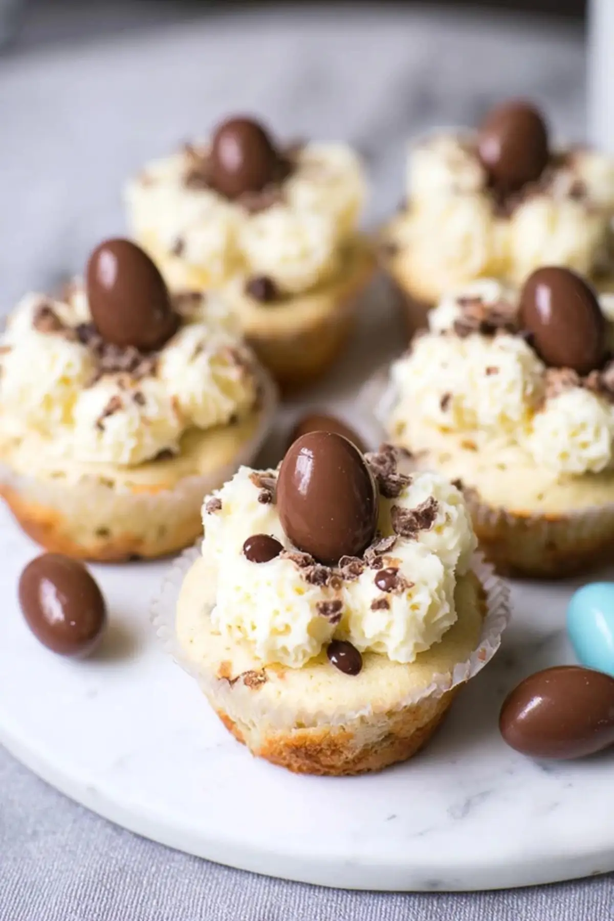 Oster Cupcakes mit Schoko Bons