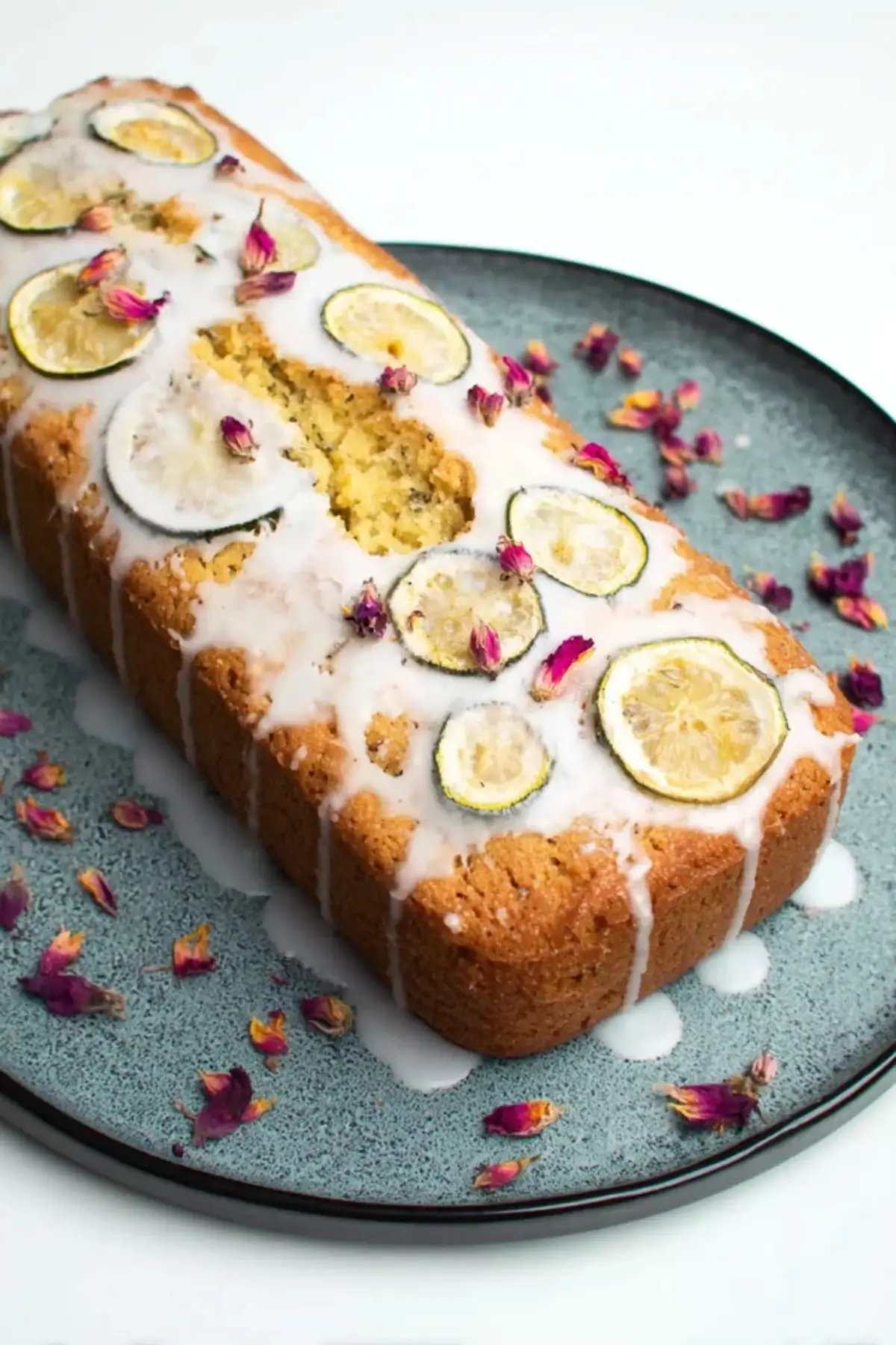 Veganer Zucchini Zitronen Kuchen