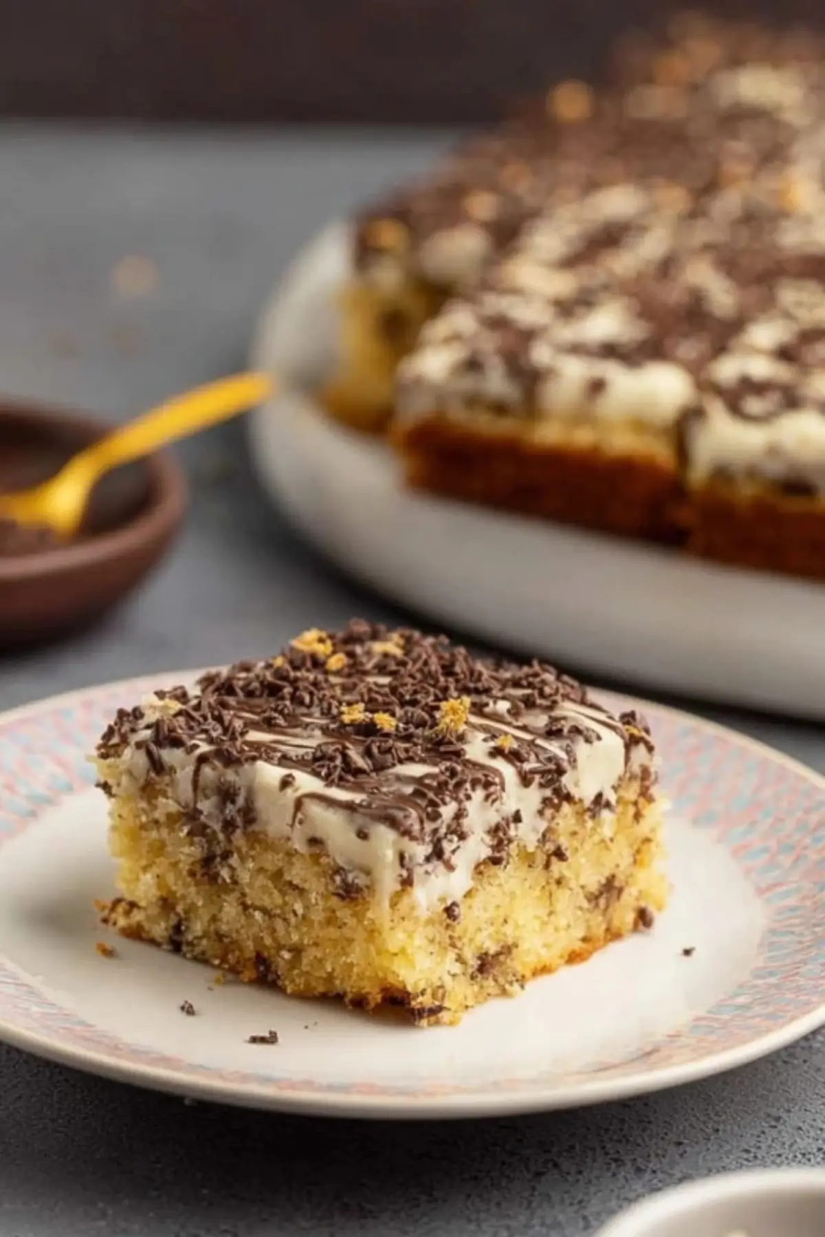 kuchen vom Blech mit Schokostreuseln