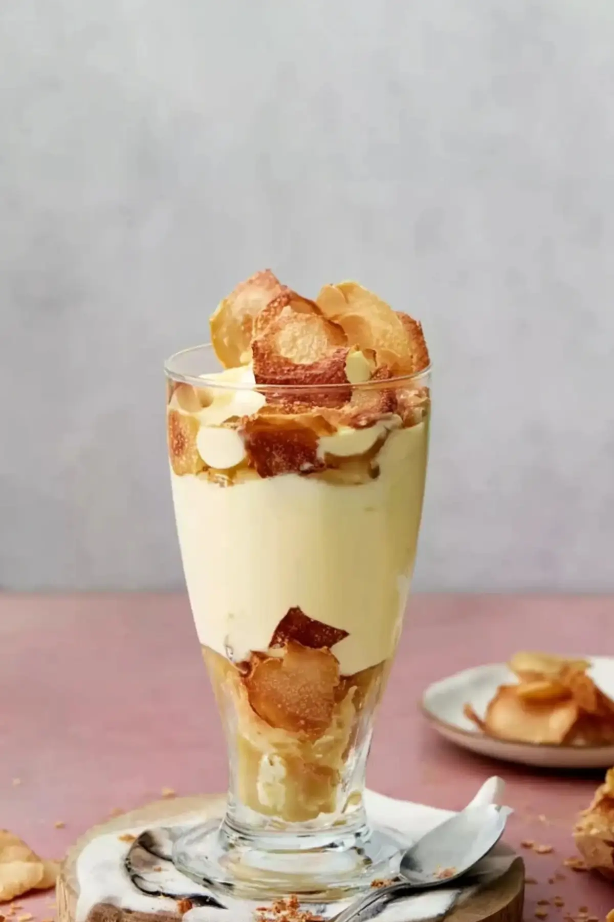 Bienenstich Dessert im Glas