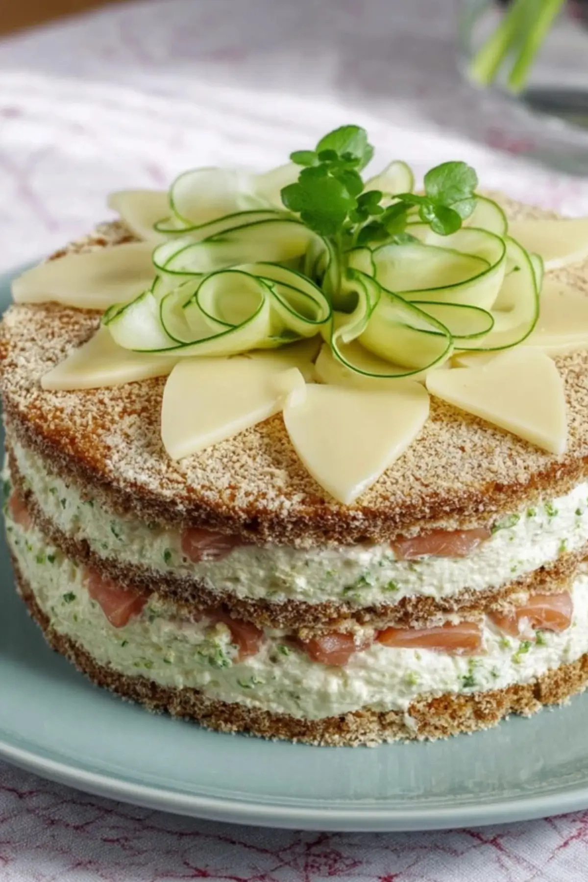 Brottorte mit Frischkäse