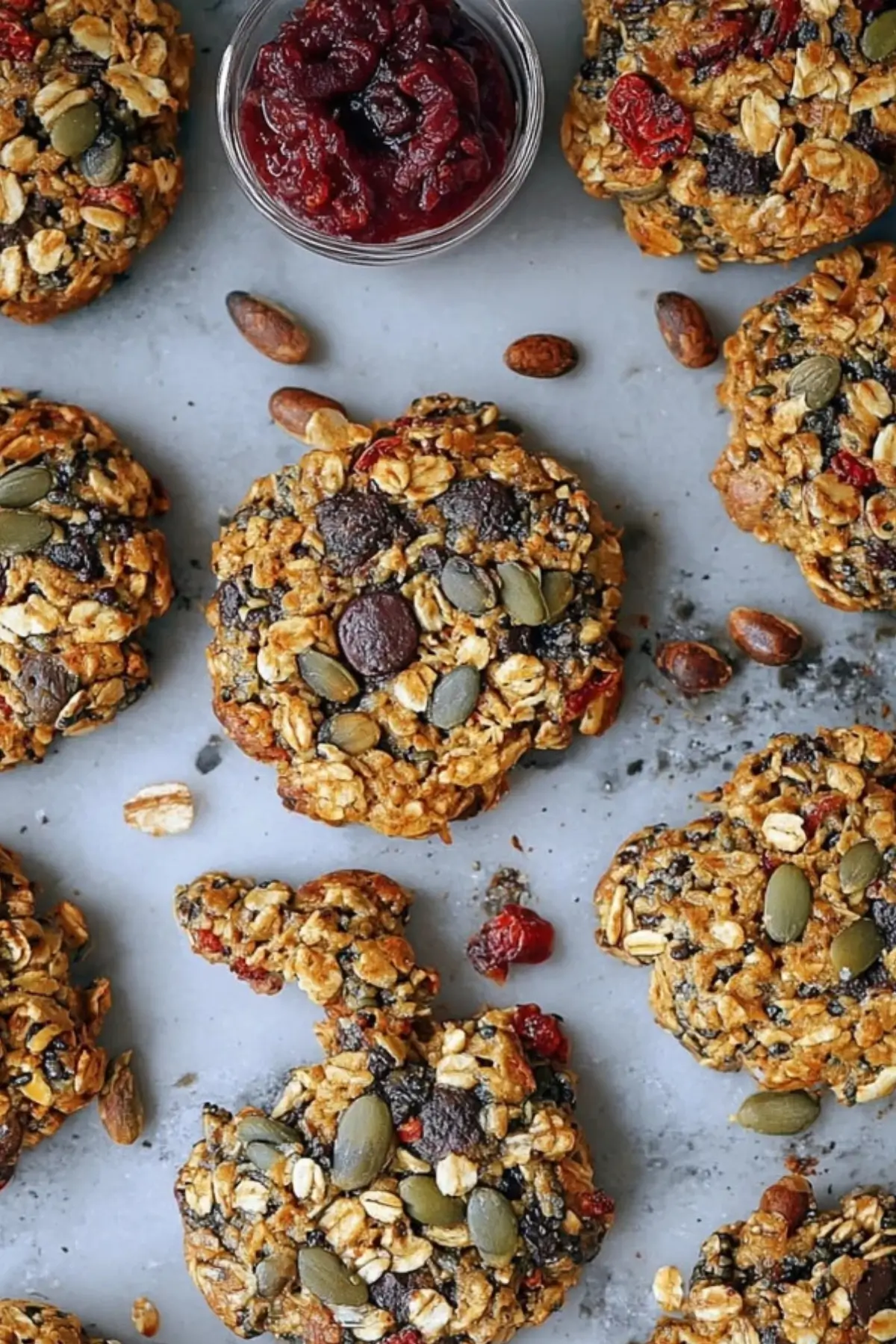 Gesunde Kekse ohne Zucker