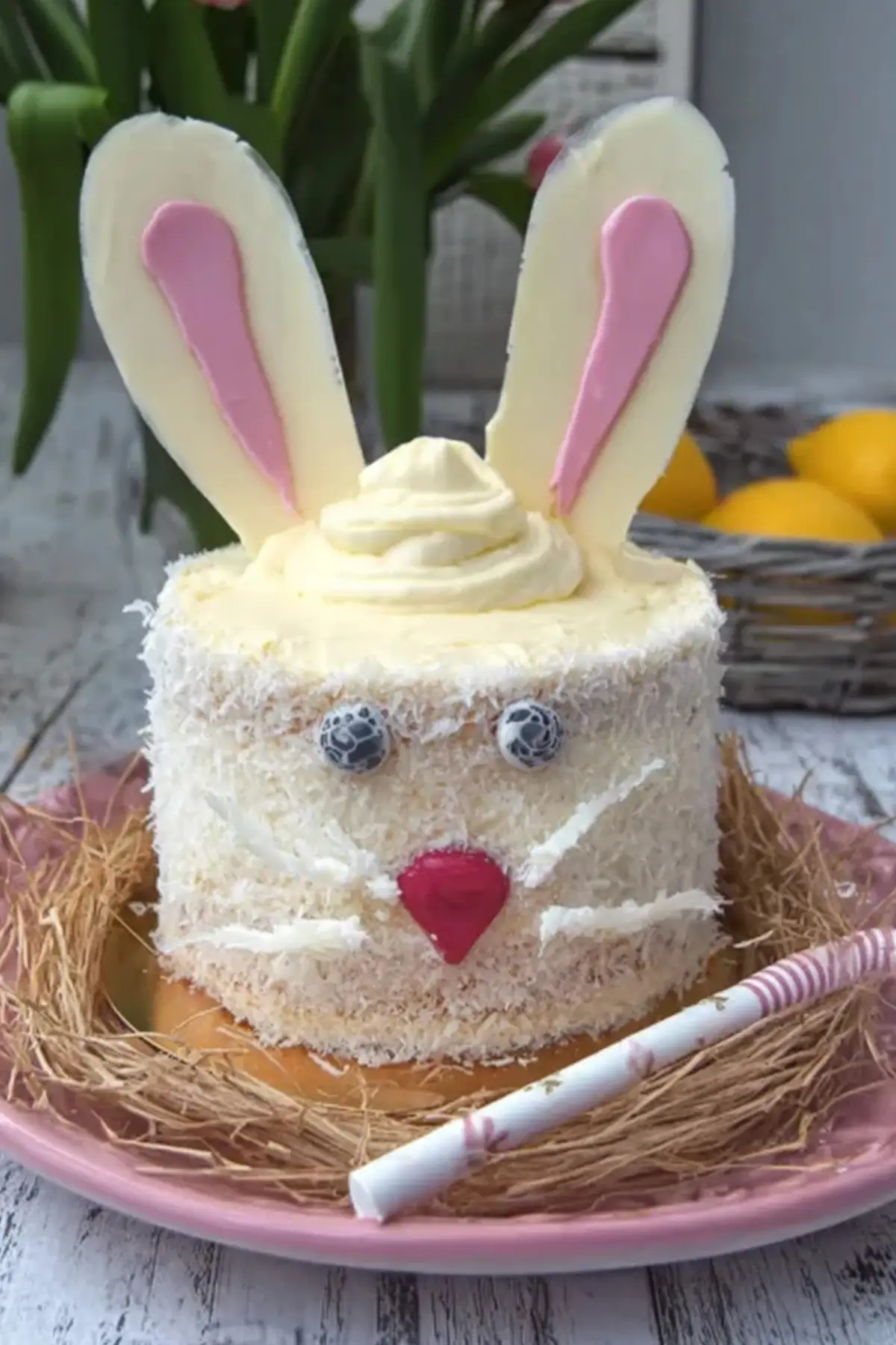 Hasentorte mit Zitronencreme