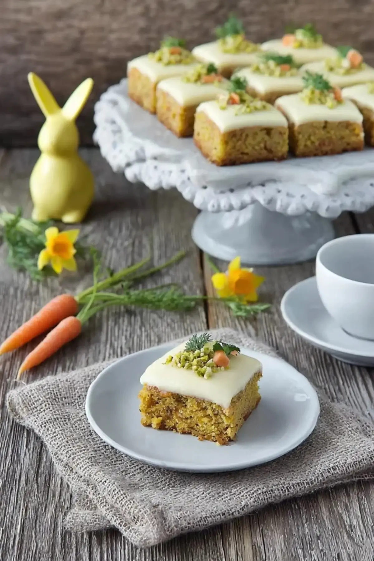 Karottenkuchen mit Frischkäsefrosting
