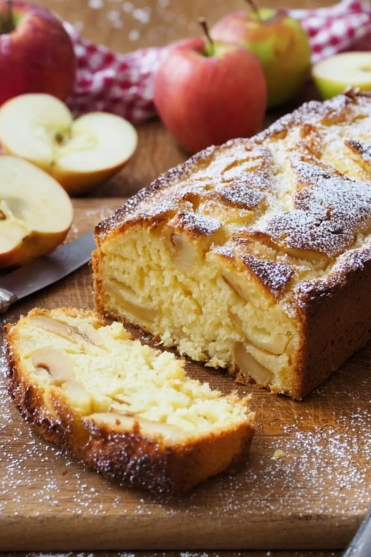 Apfelkuchen Mit Rhrteig Und Quark