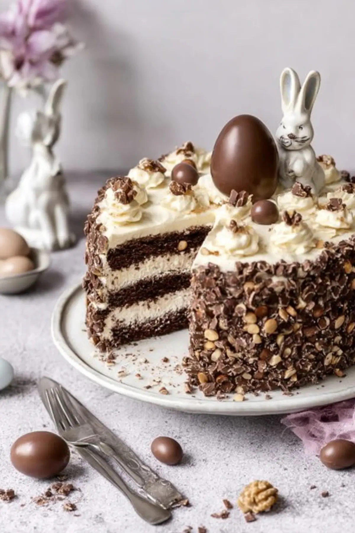 Schoko Bon Torte zu Ostern