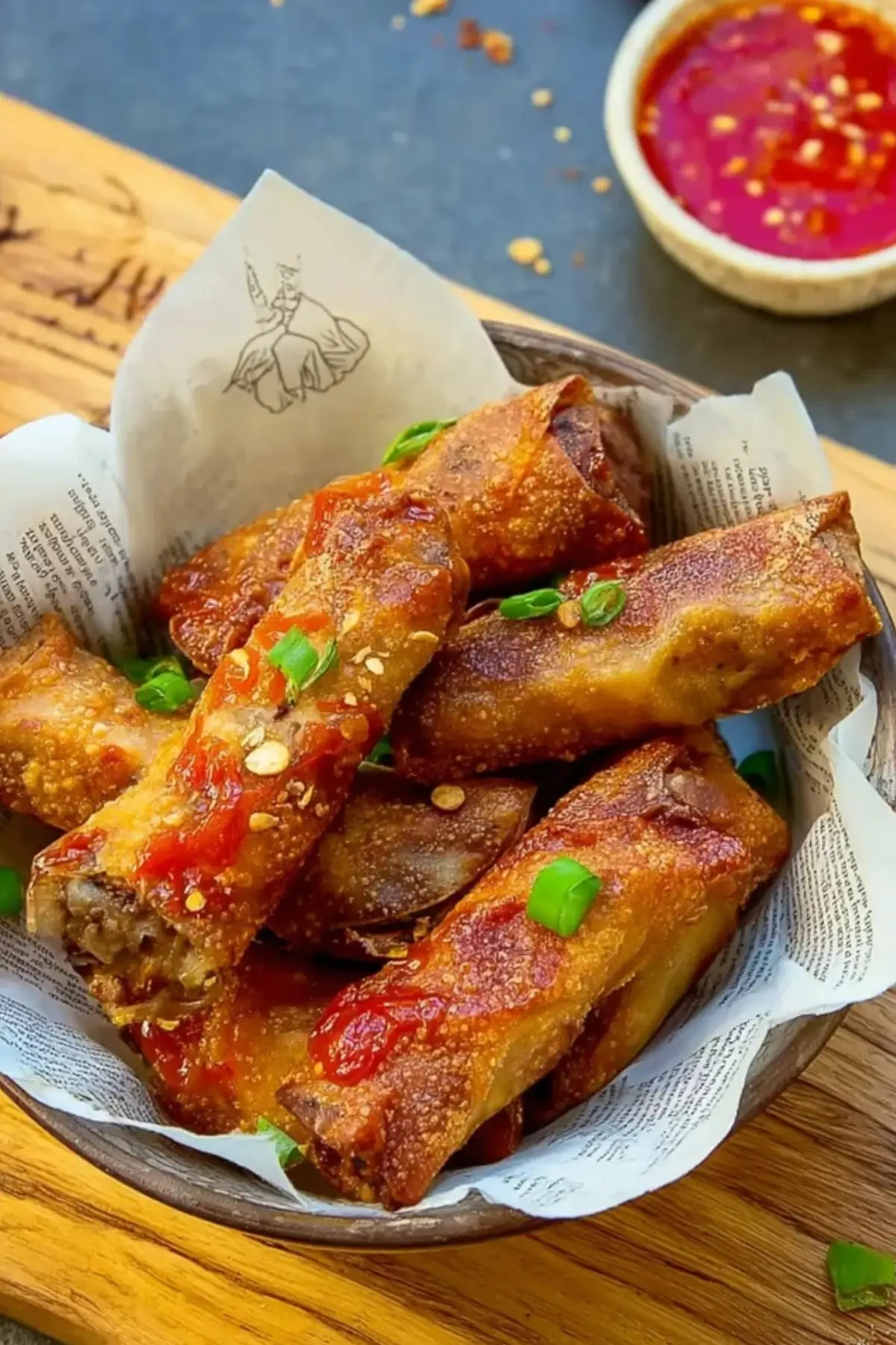 Crispy Frühlingsrollen aus dem Airfryer