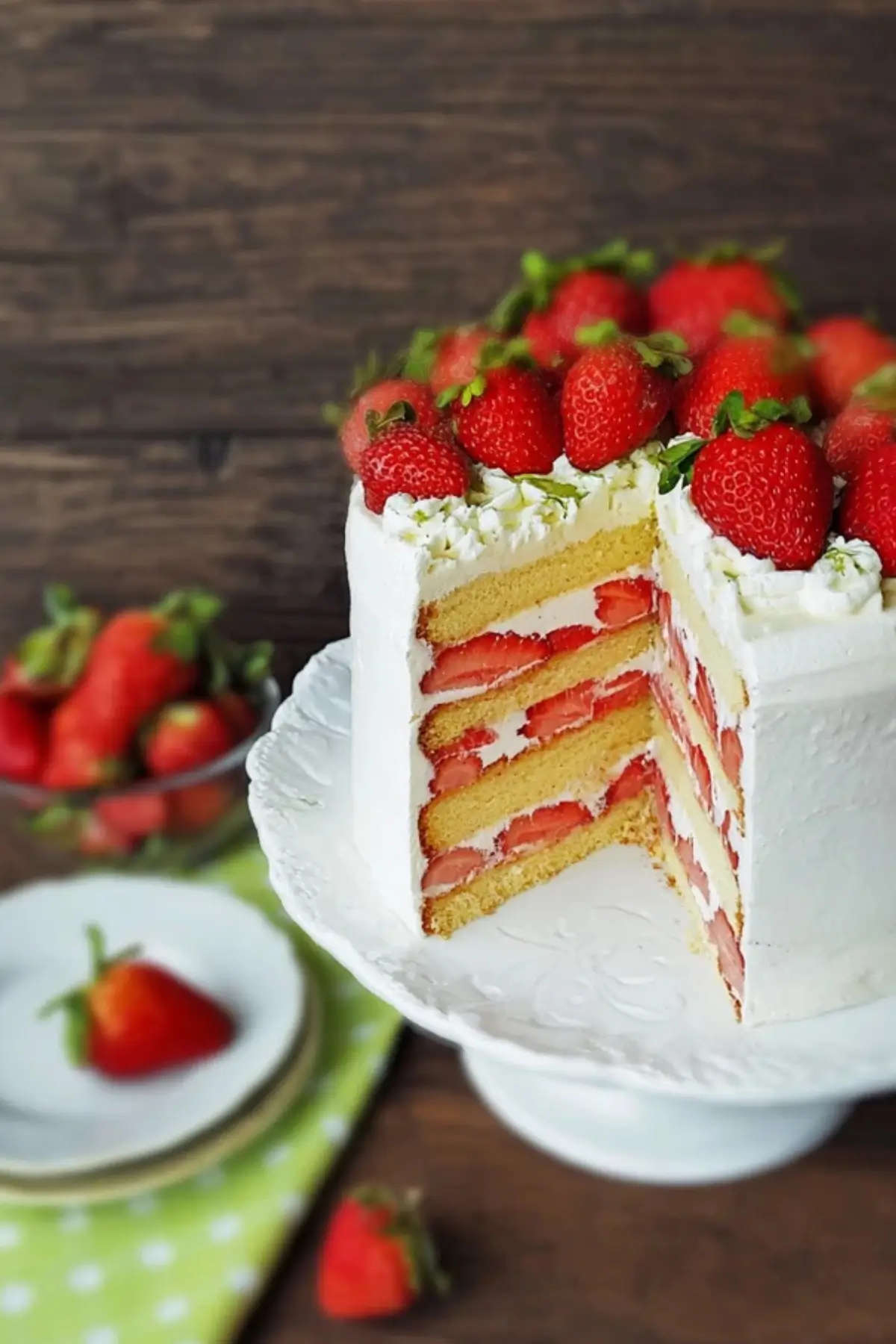Erdbeer Mascarpone Torte