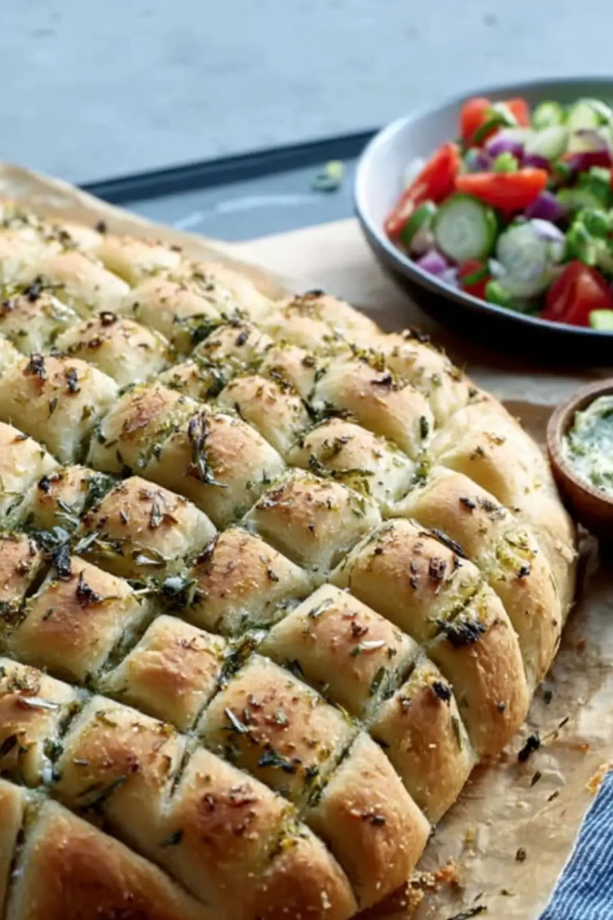 Grillbrot mit Knoblauchbutter