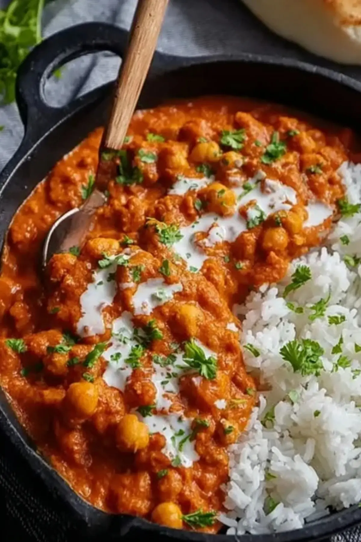 Kichererbsen Tikka Masala
