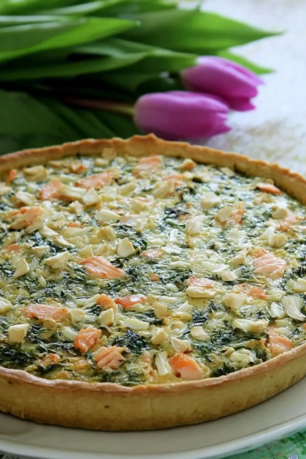 Lachs Bärlauch Quiche