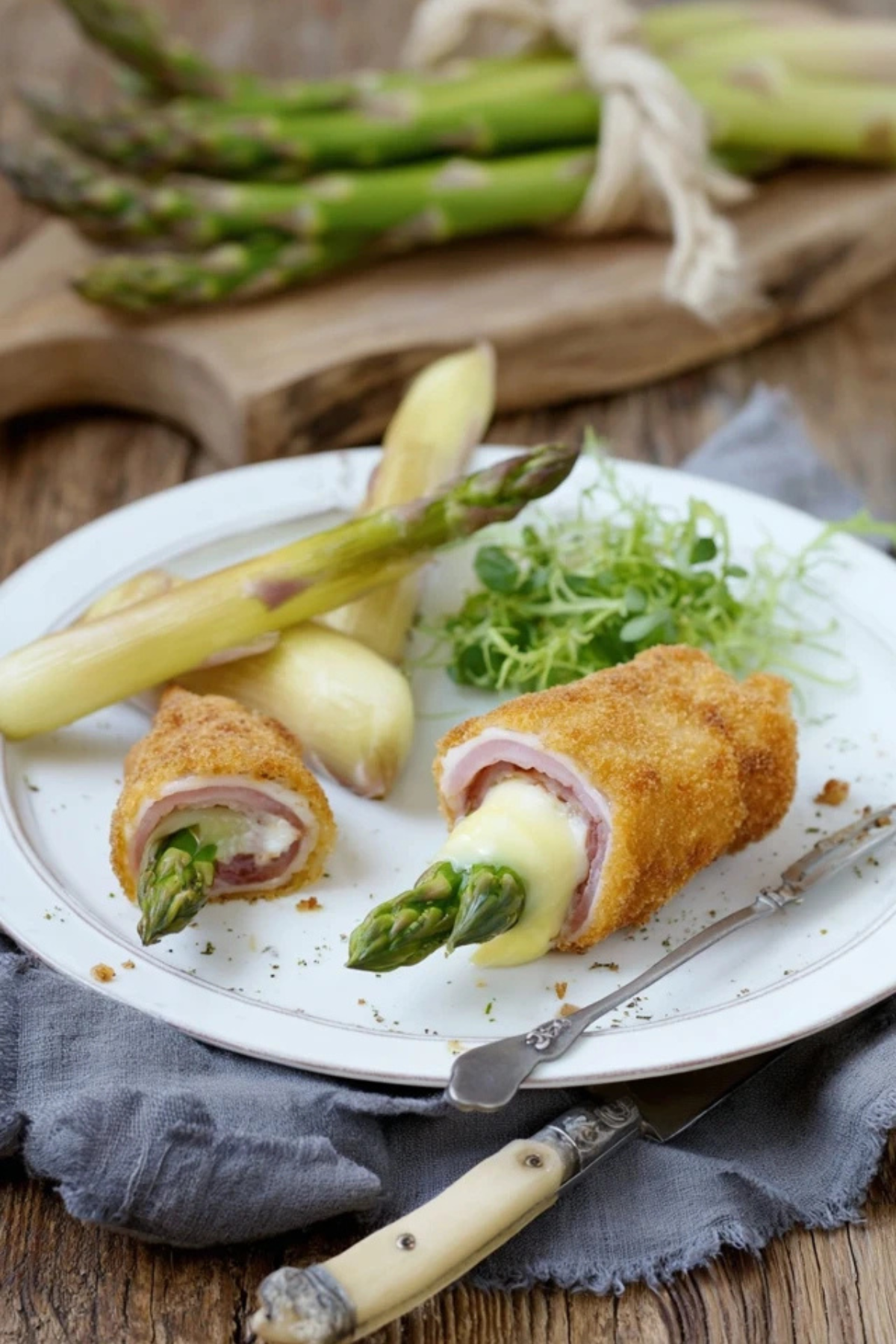 Spargel Cordon Bleu