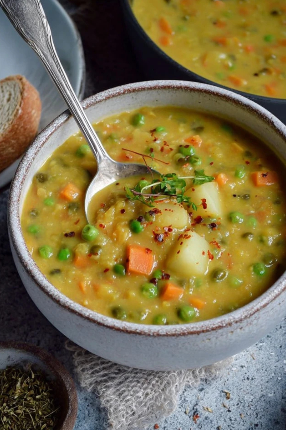 Vegane Gemüsesuppe