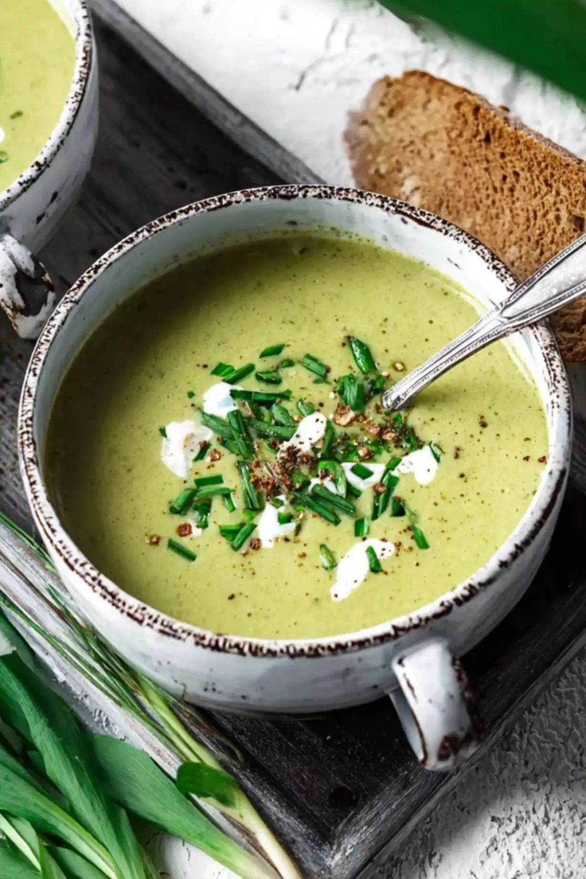 cremiges Bärlauchsuppe