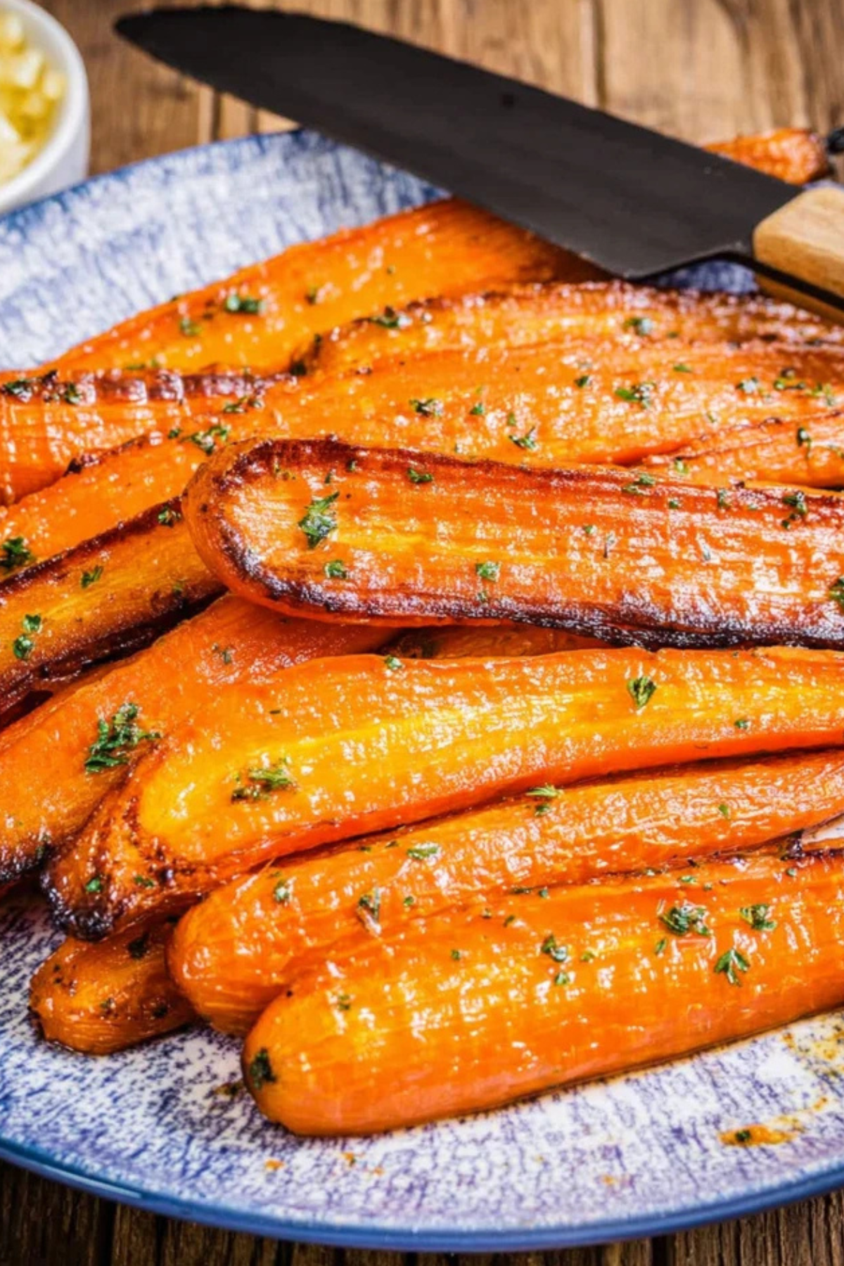 geröstete Karotten aus dem Airfryer