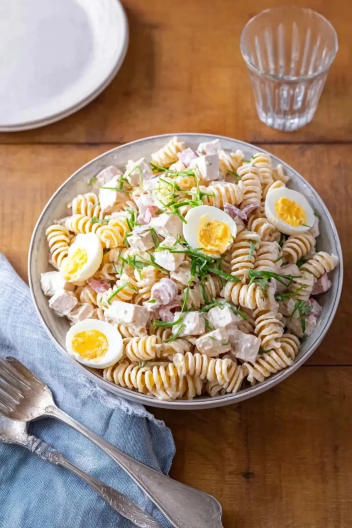 Klassischer Nudelsalat