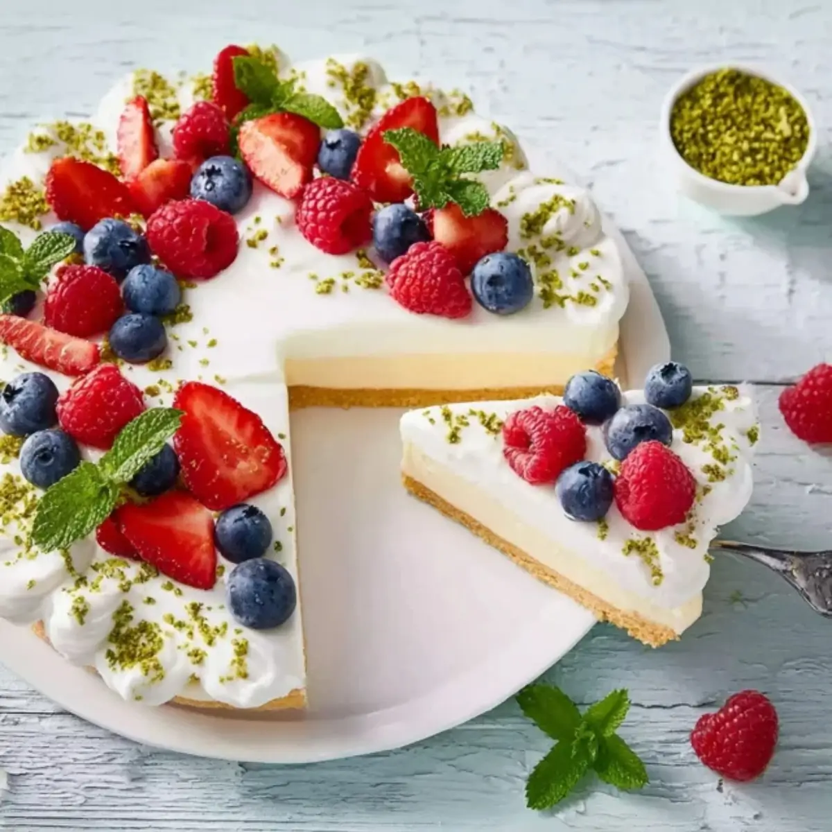 Wunderbar Quark Mascarpone Kuchen Bild