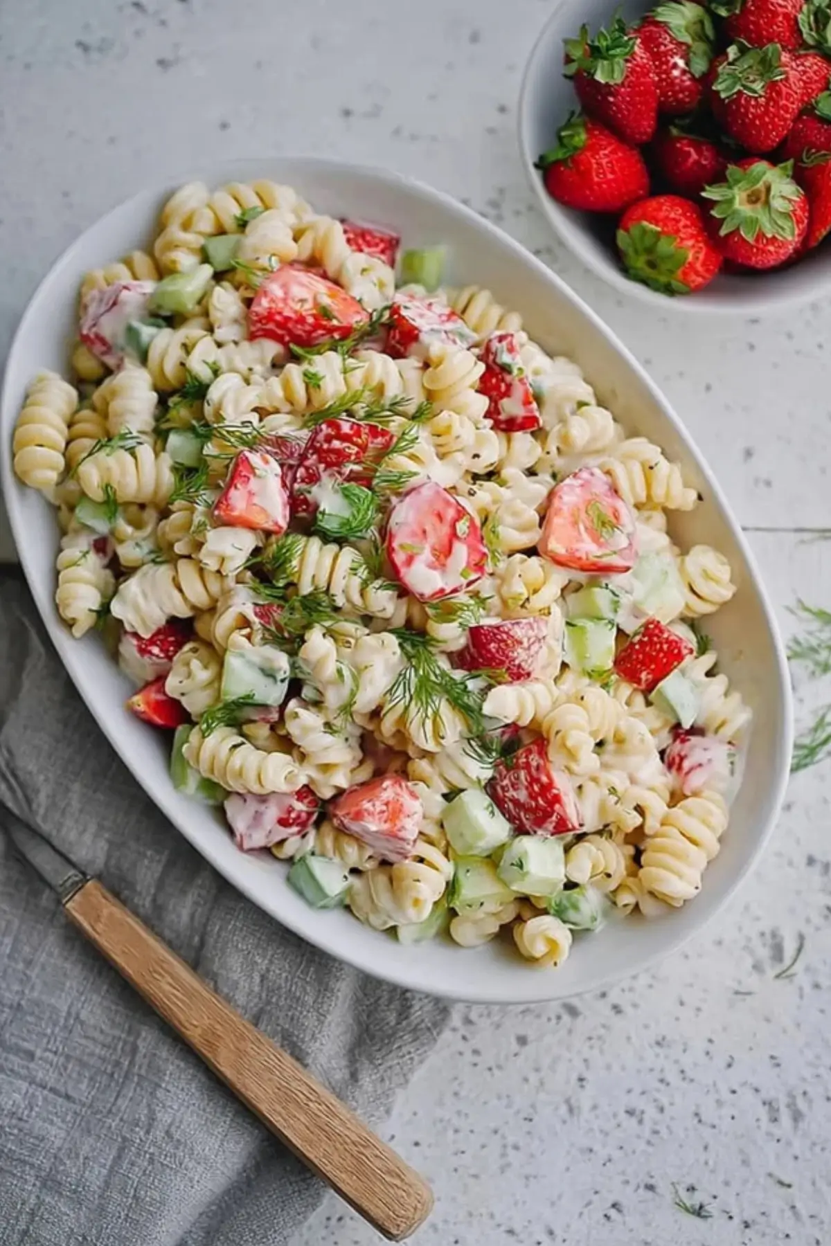 Nudelsalat mit Joghurt