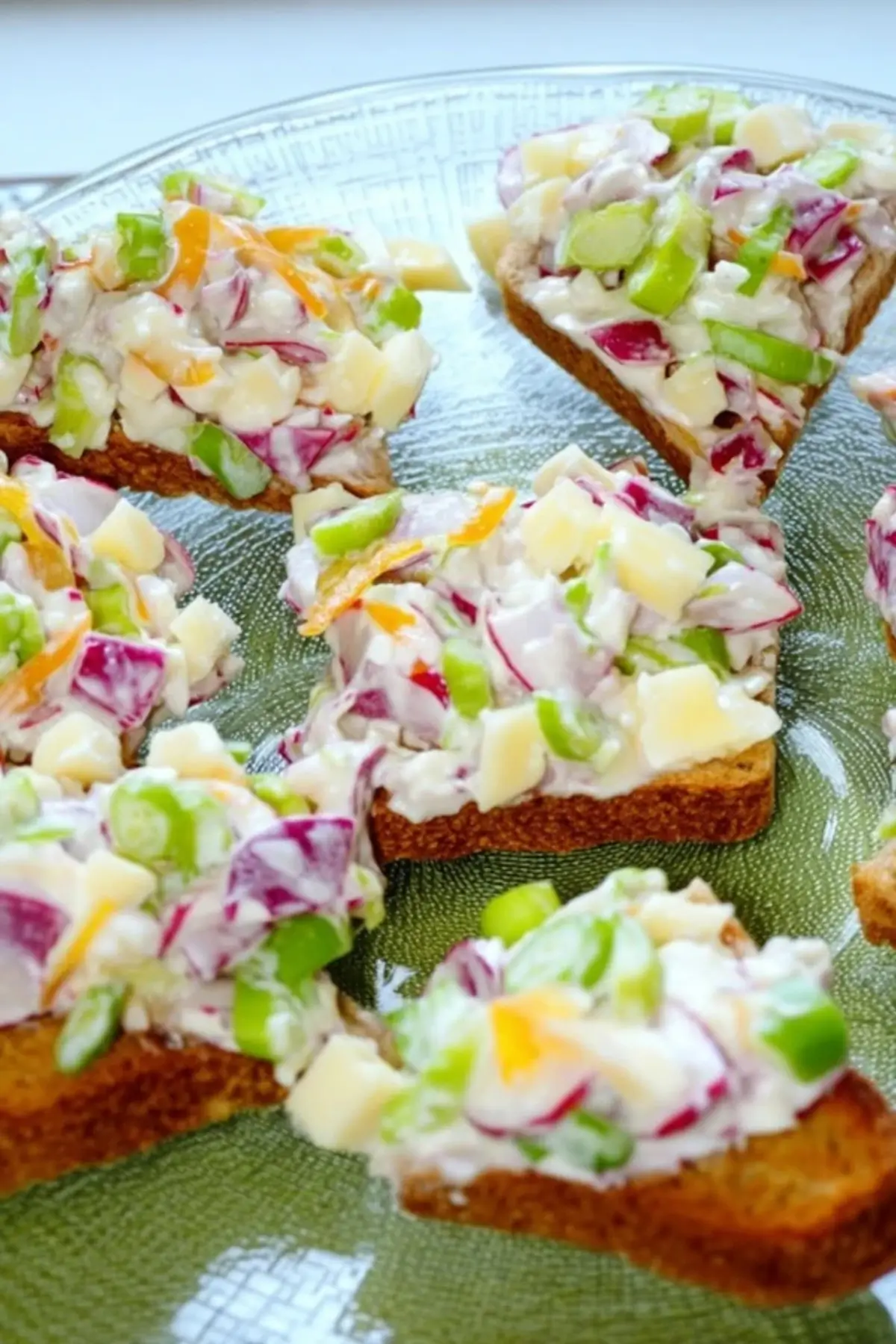 Radieschen Käse Salat