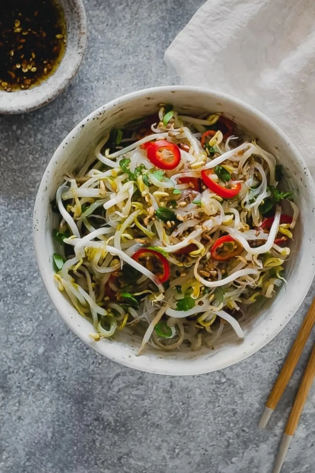 Sojasprossensalat