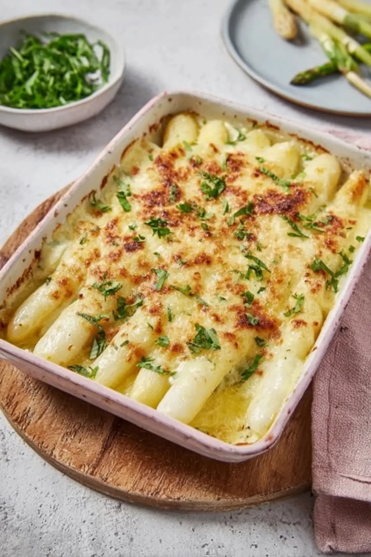 Spargelauflauf