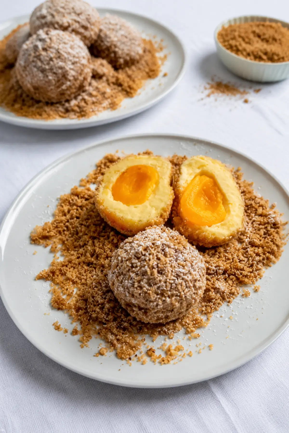 Selbstgemachte Marillenknödel